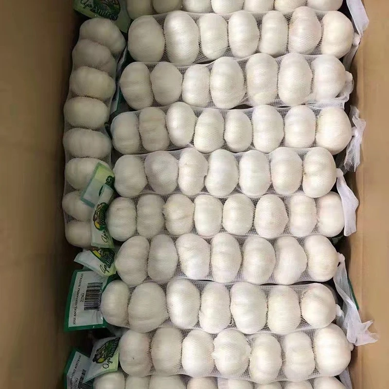 Organic Pure Snow White Garlic Organic Pure Snow White Garlic